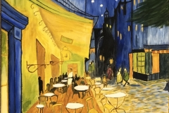 Repaint Café Terrace at Night by Vincent van Gogh 2021-01