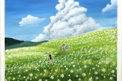 Girl at grassland 2020-01-03